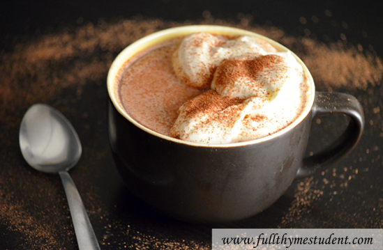 Single serving microwave hot cocoa